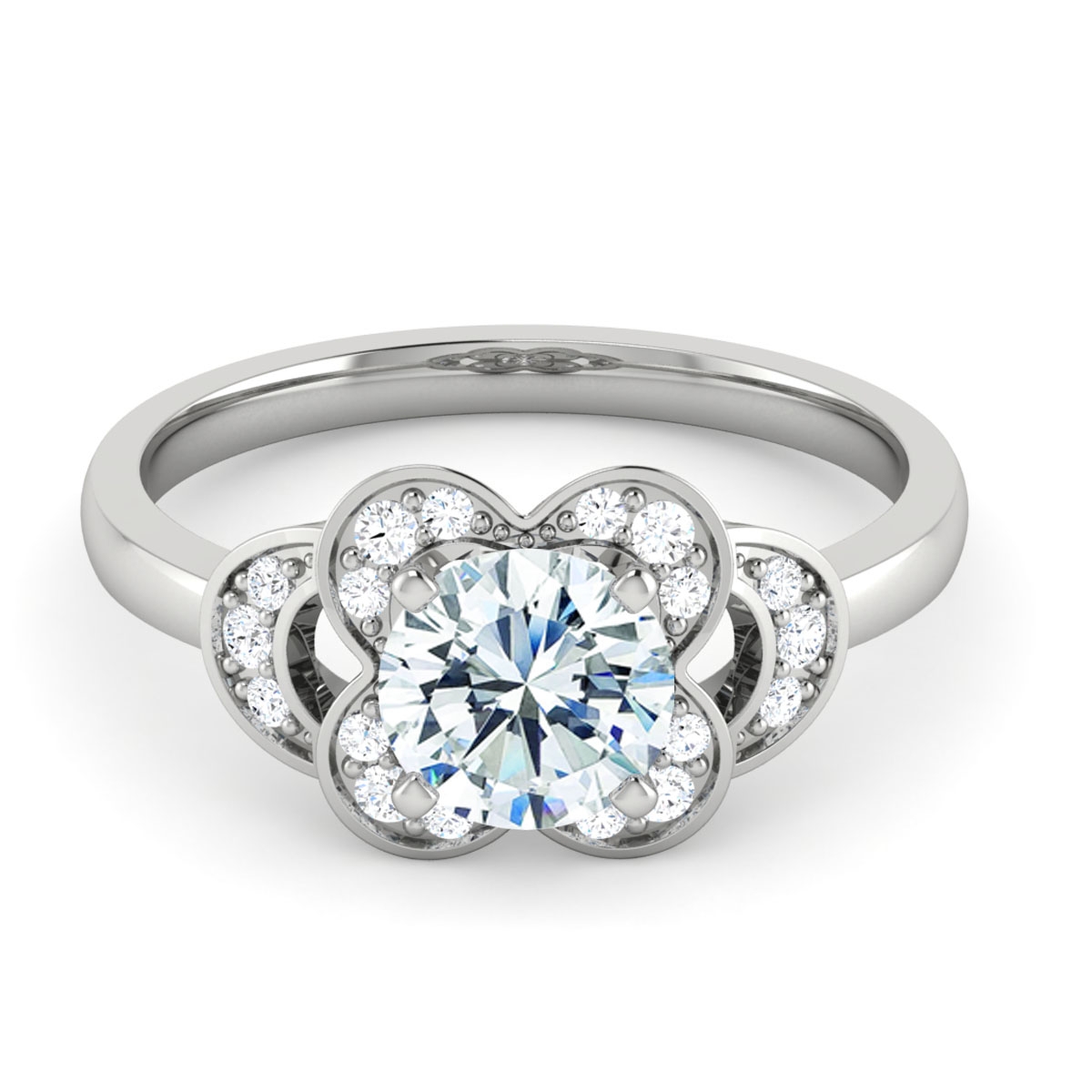 Yana in 18k White Gold
