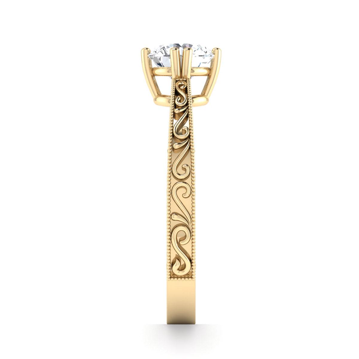Reina in 18k Yellow Gold — view 4