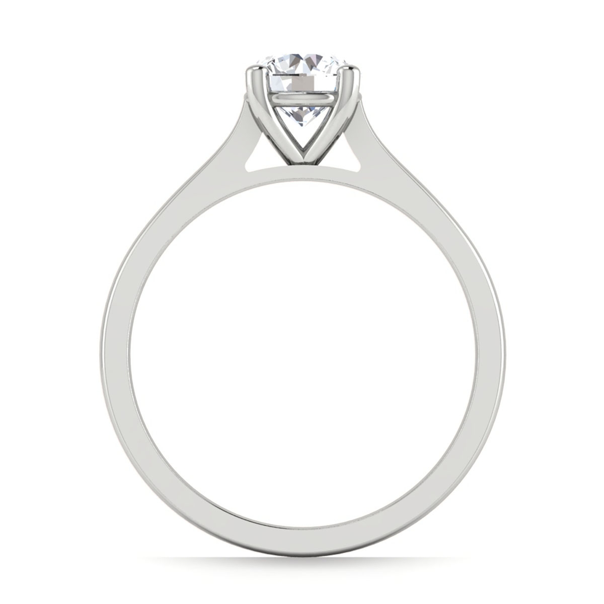 Angelina in 18k White Gold — view 2