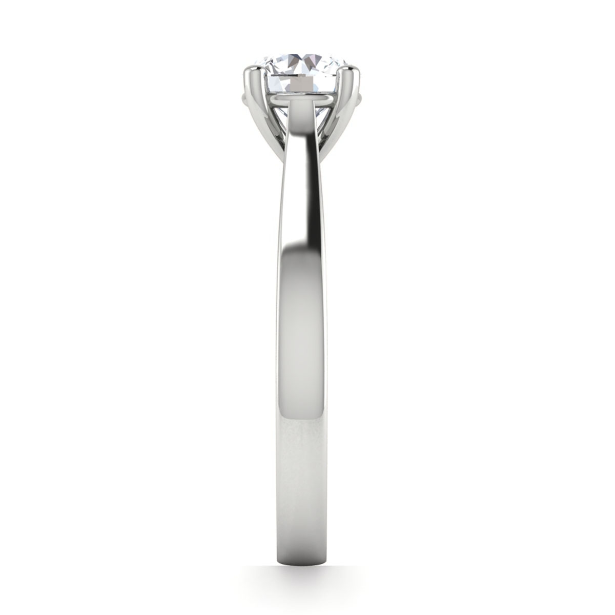 Angelina in 18k White Gold — view 4