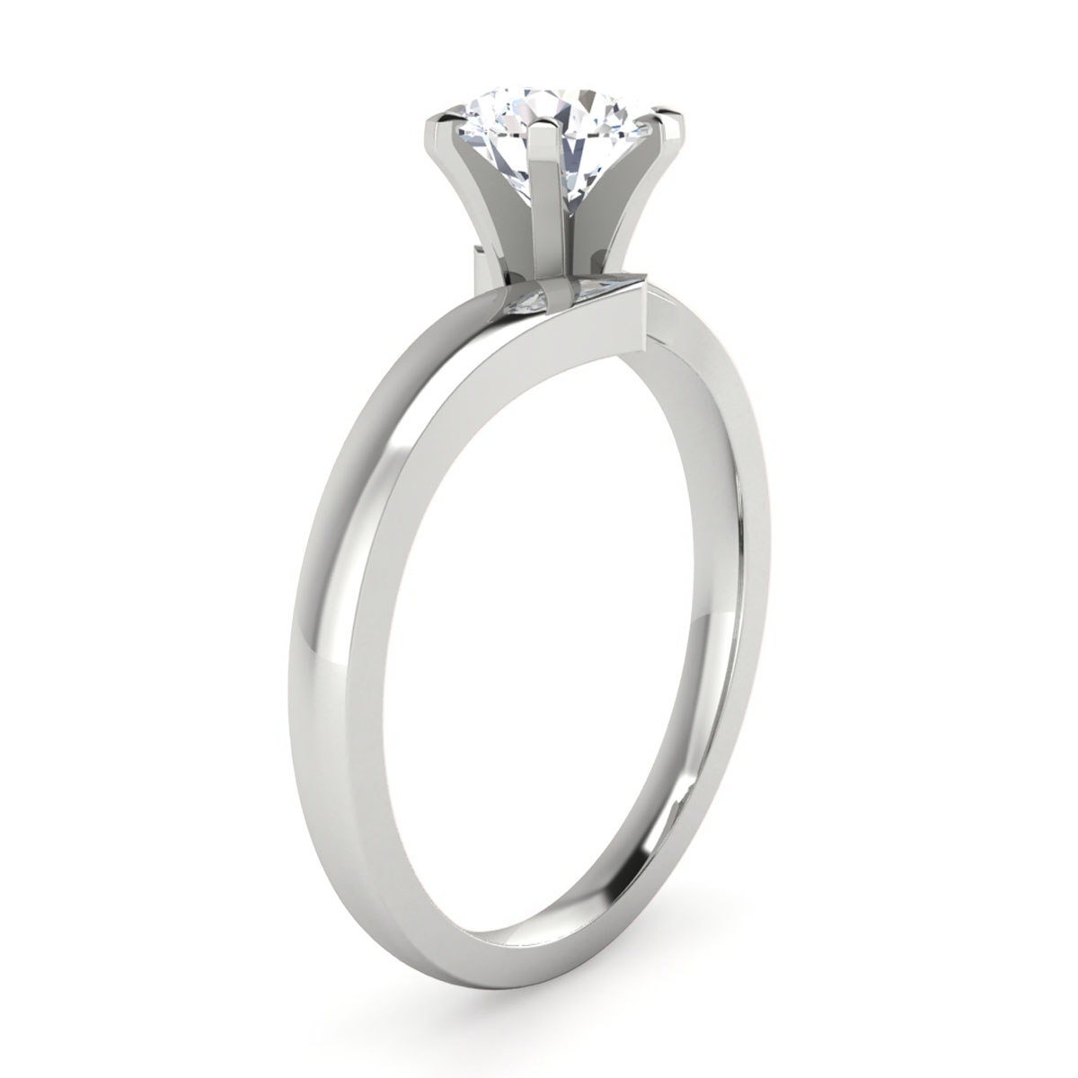 Cassia in 18k White Gold — view 3