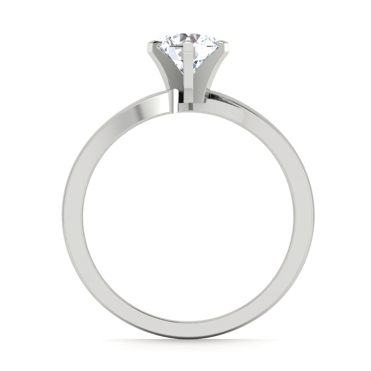 Cassia in 18k White Gold — view 2