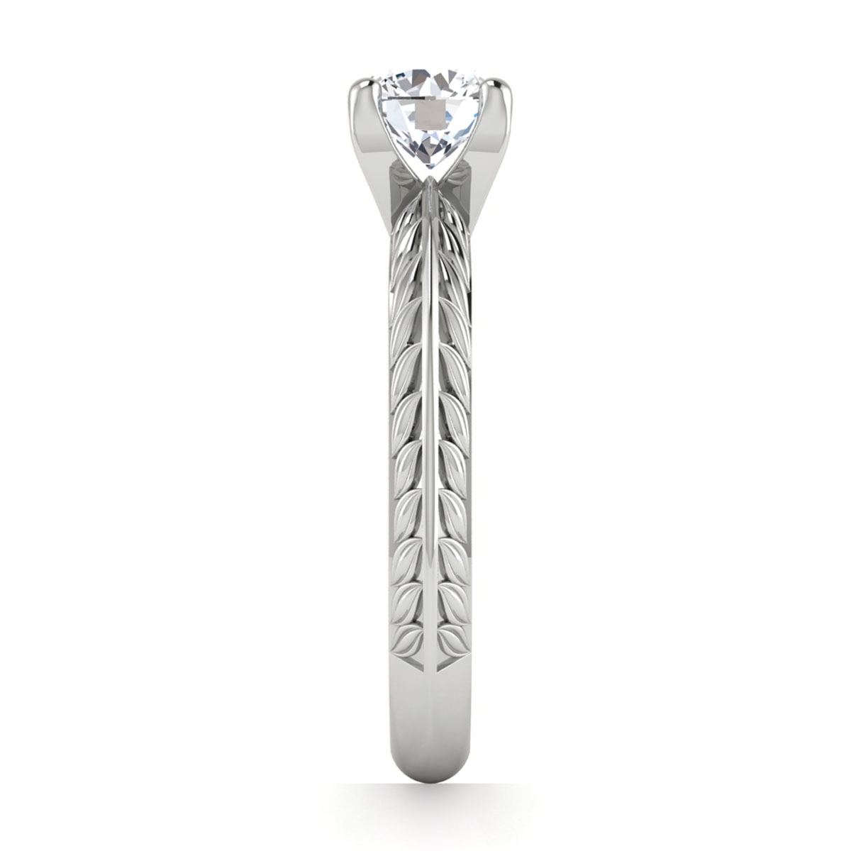Coco in 18k White Gold — view 4