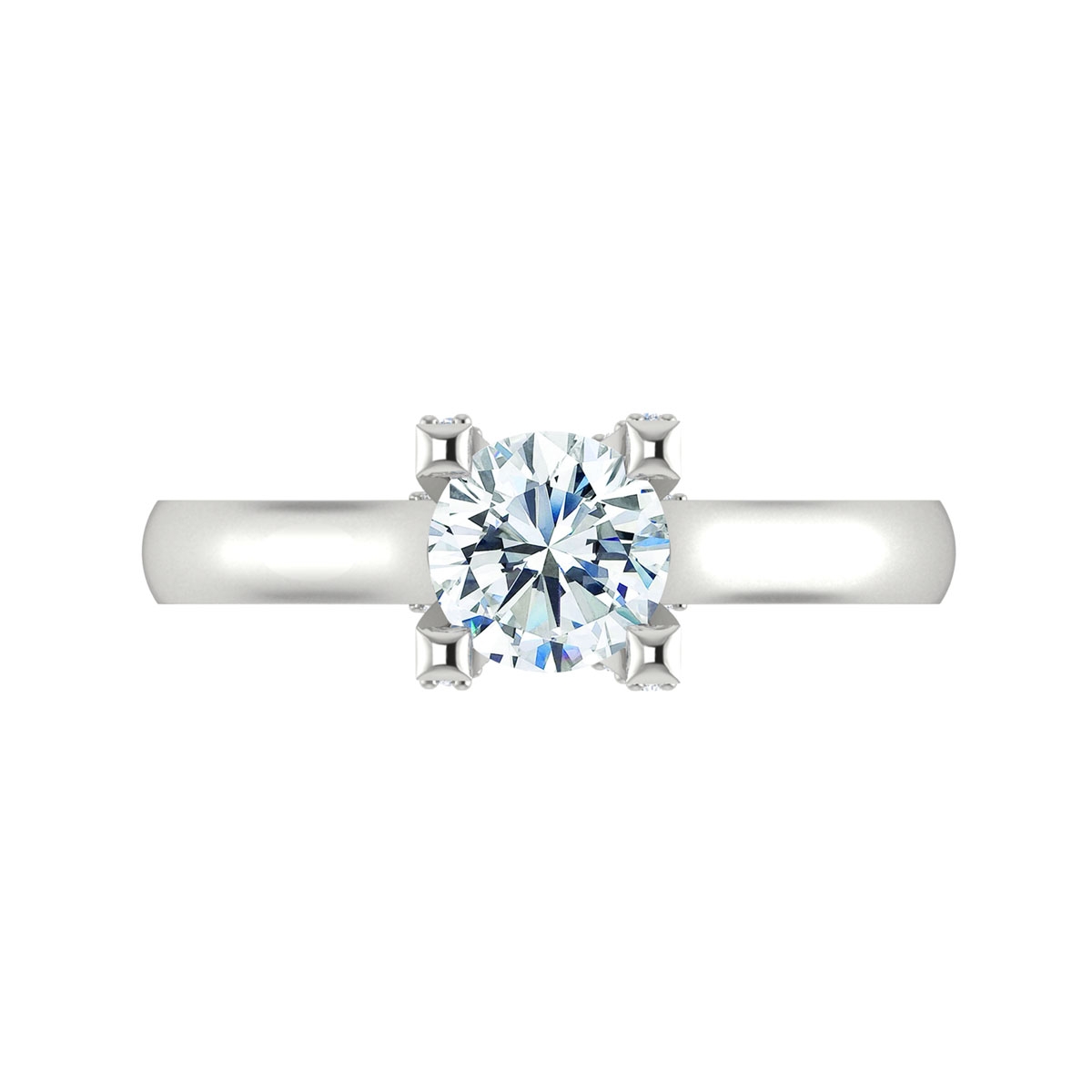 Dana in 18k White Gold — view 5
