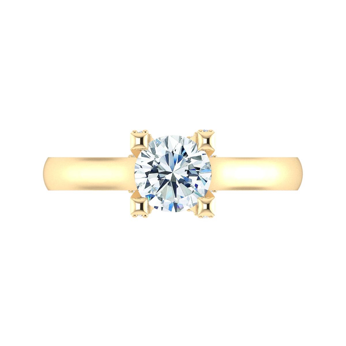 Dana in 18k Yellow Gold — view 5