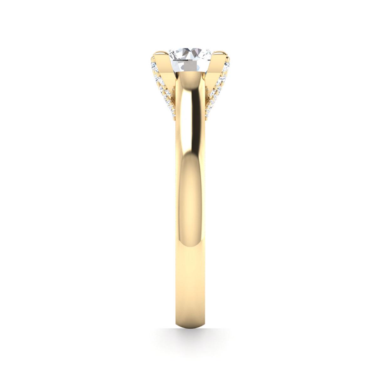 Dana in 18k Yellow Gold — view 4