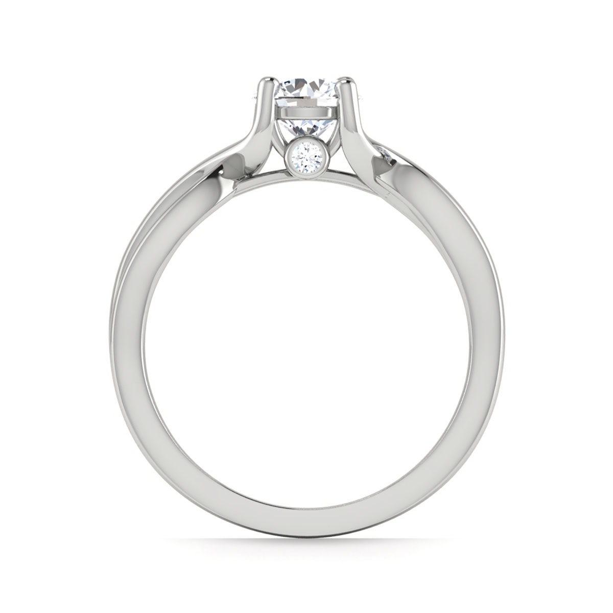 Diti in 18k White Gold — view 2