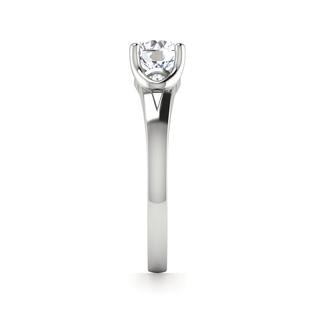 Edwina in 18k White Gold — view 4