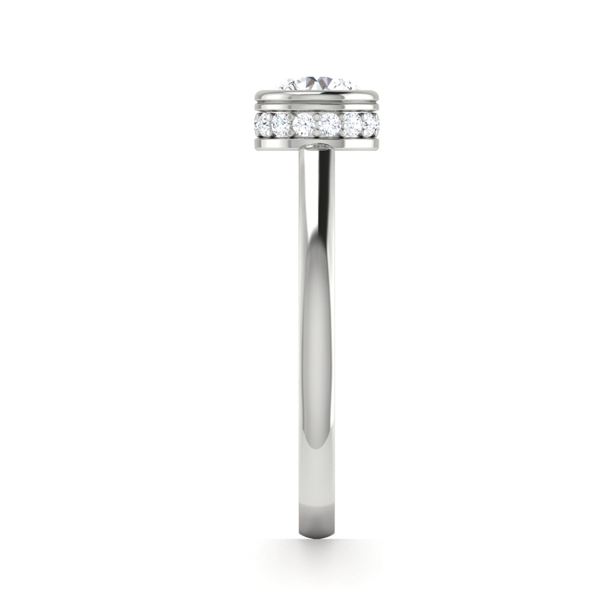 Ena in 18k White Gold — view 4