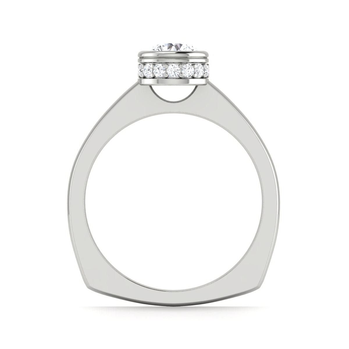Ena in 18k White Gold — view 2