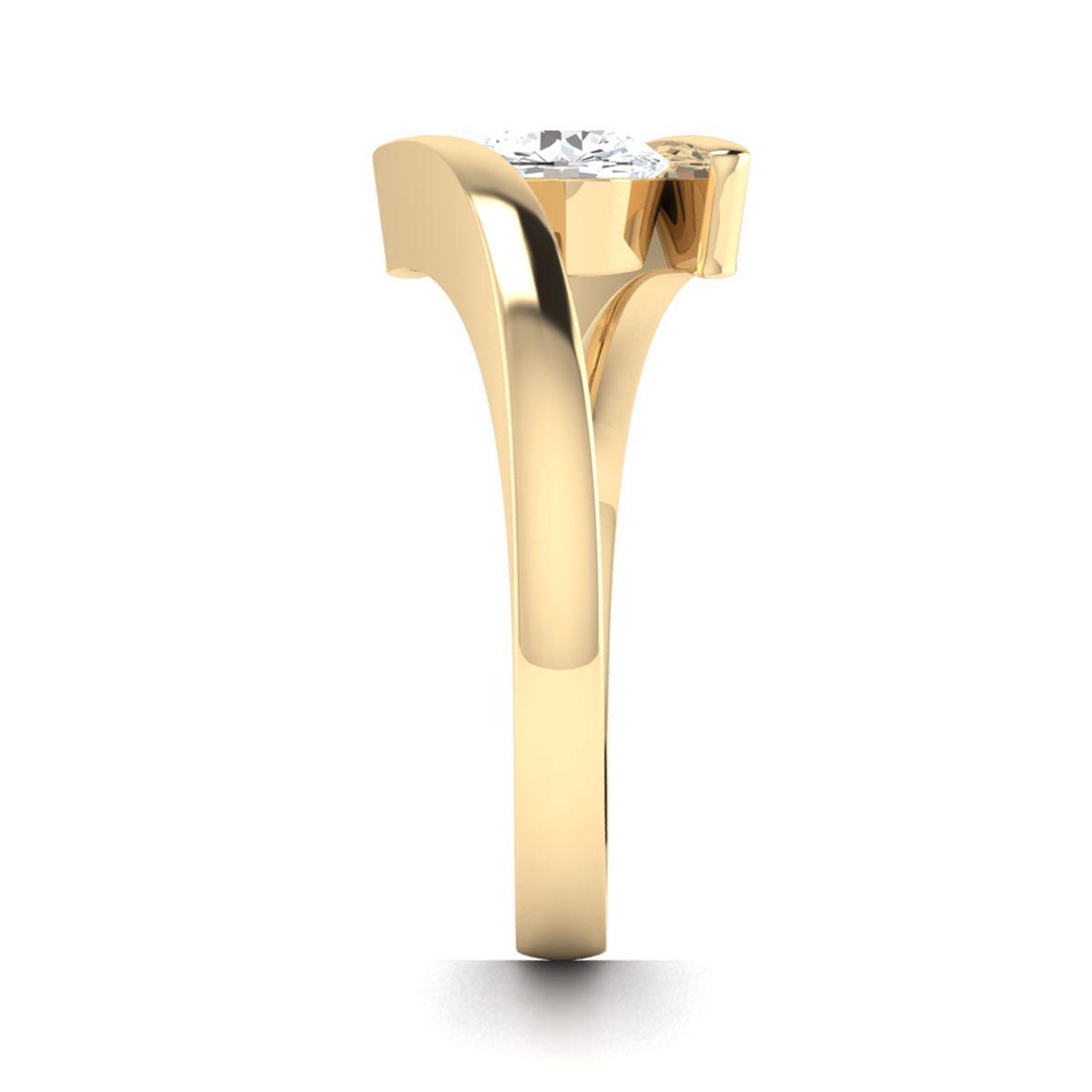 Erin in 18k Yellow Gold — view 4