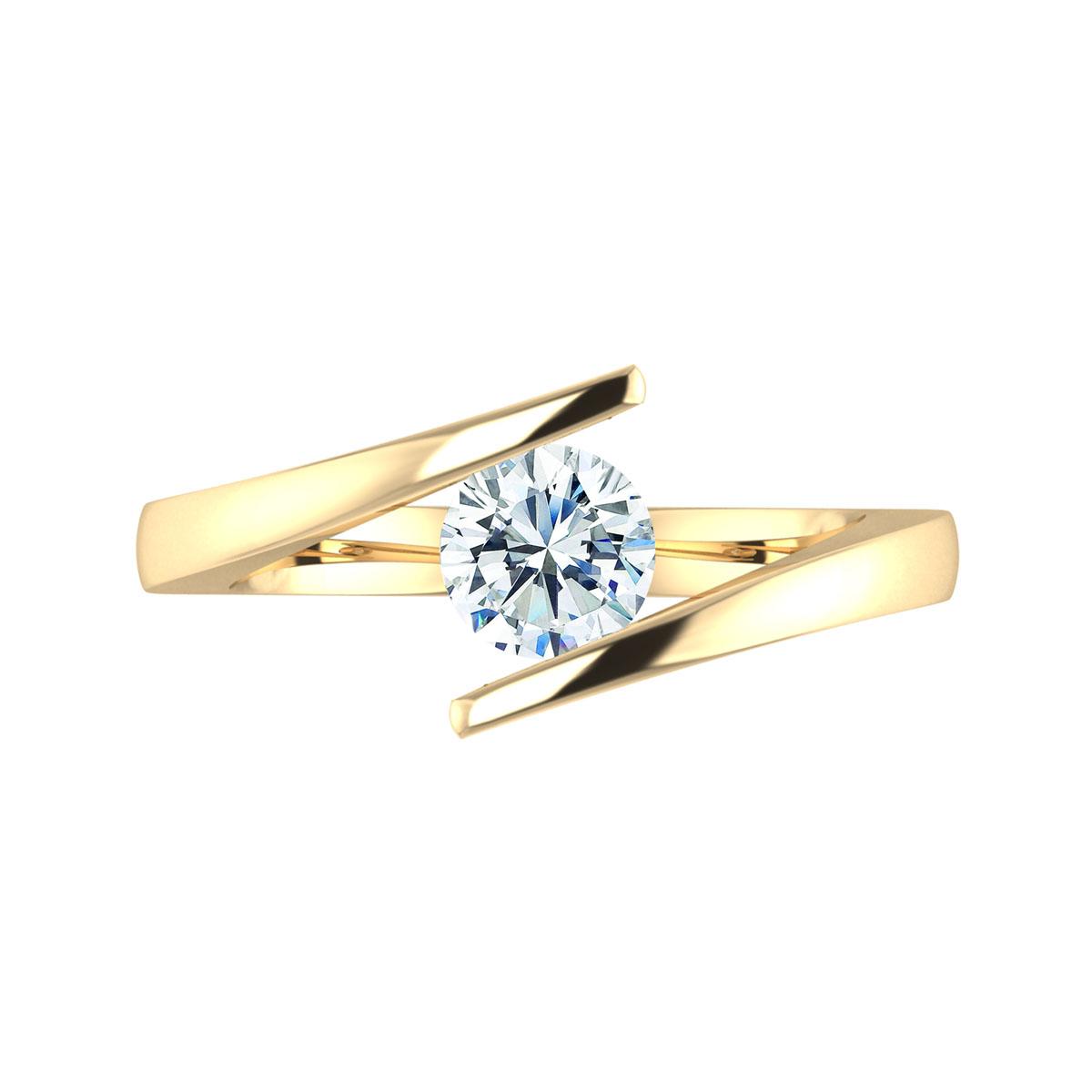 Erin in 18k Yellow Gold — view 5