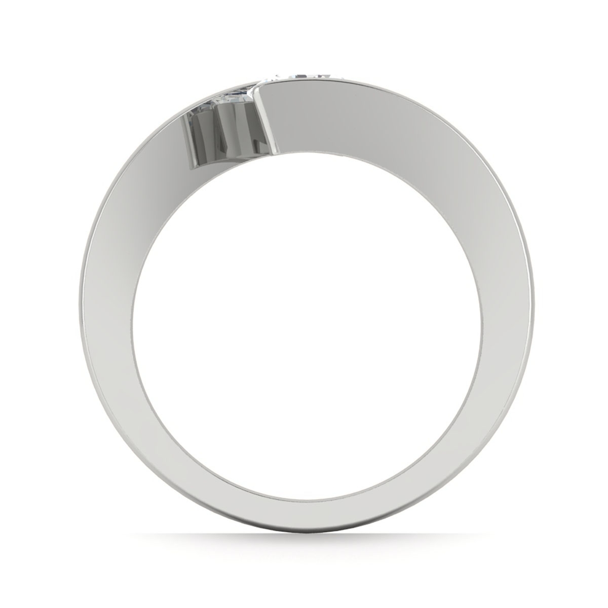 Erin in 18k White Gold — view 2