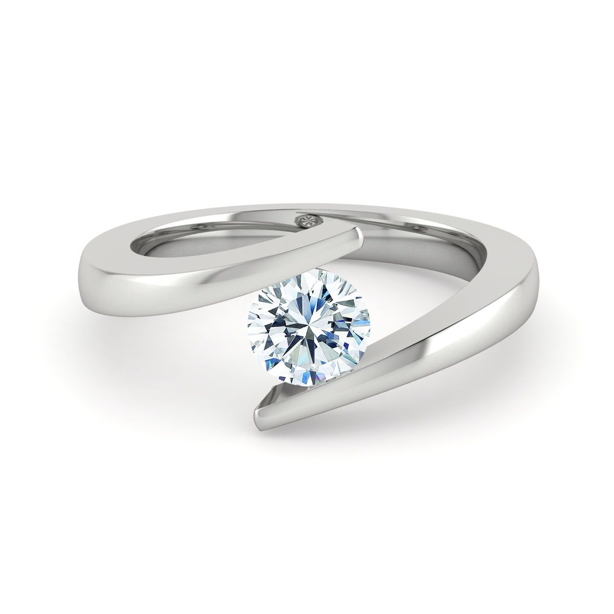 Erin in 18k White Gold