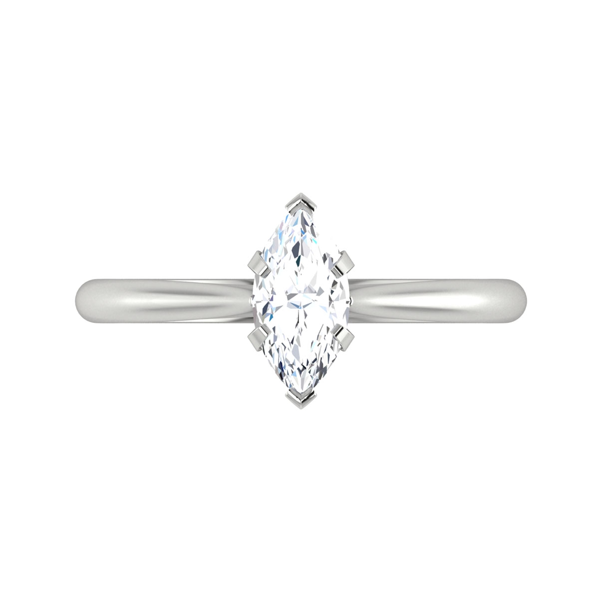 Gaga in 18k White Gold — view 5