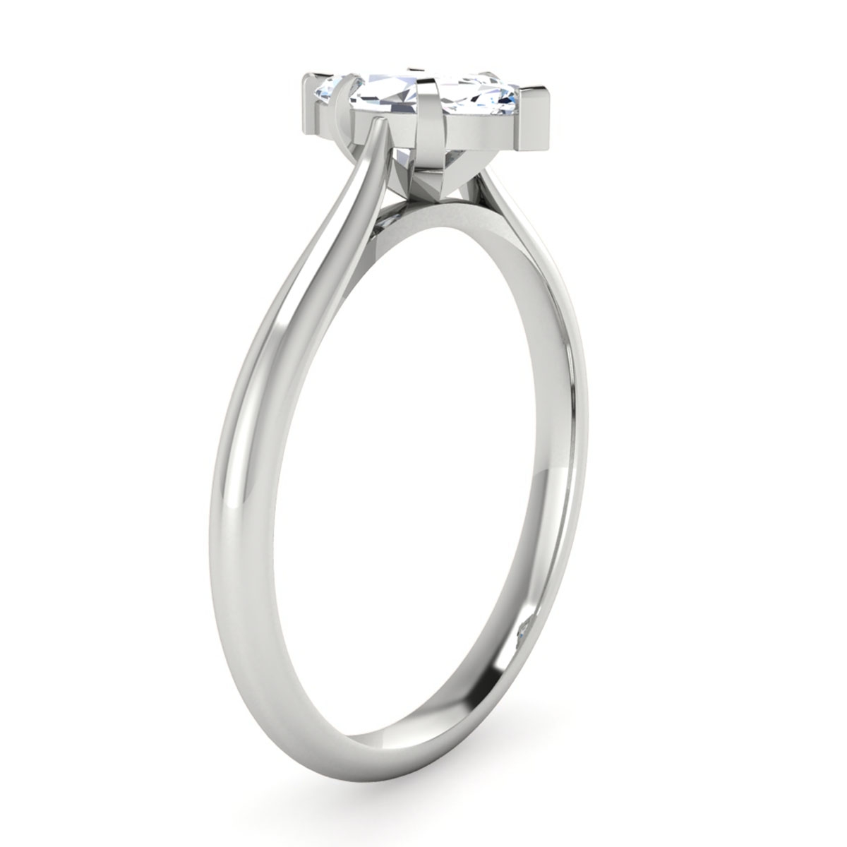 Gaga in 18k White Gold — view 3