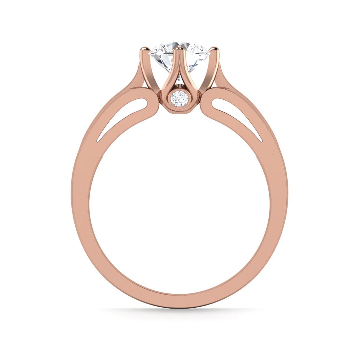 Garnet in 18k Rose Gold — view 2
