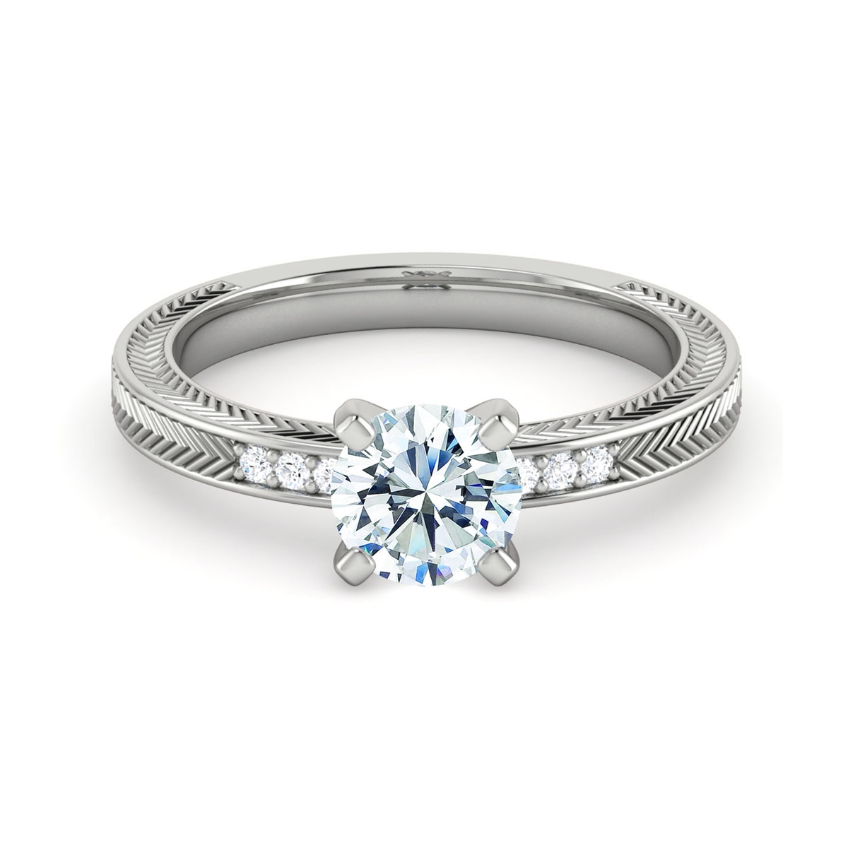 Hannah in 18k White Gold