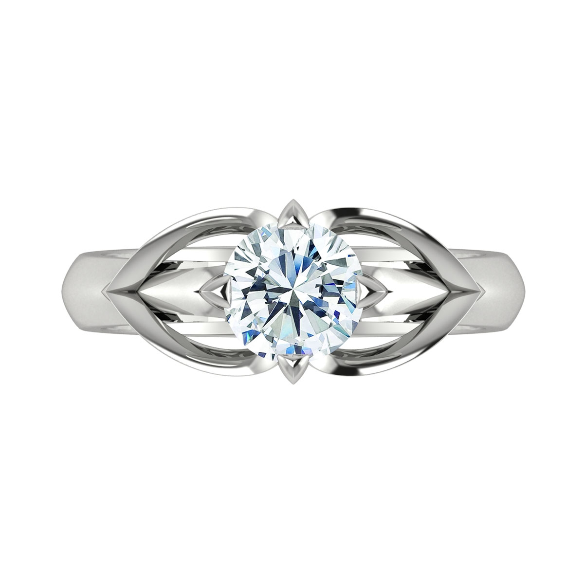 Jojo in 18k White Gold — view 5