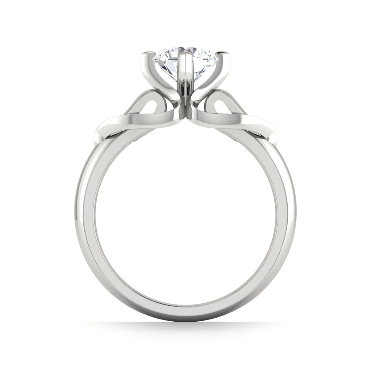 Jojo in 18k White Gold — view 2