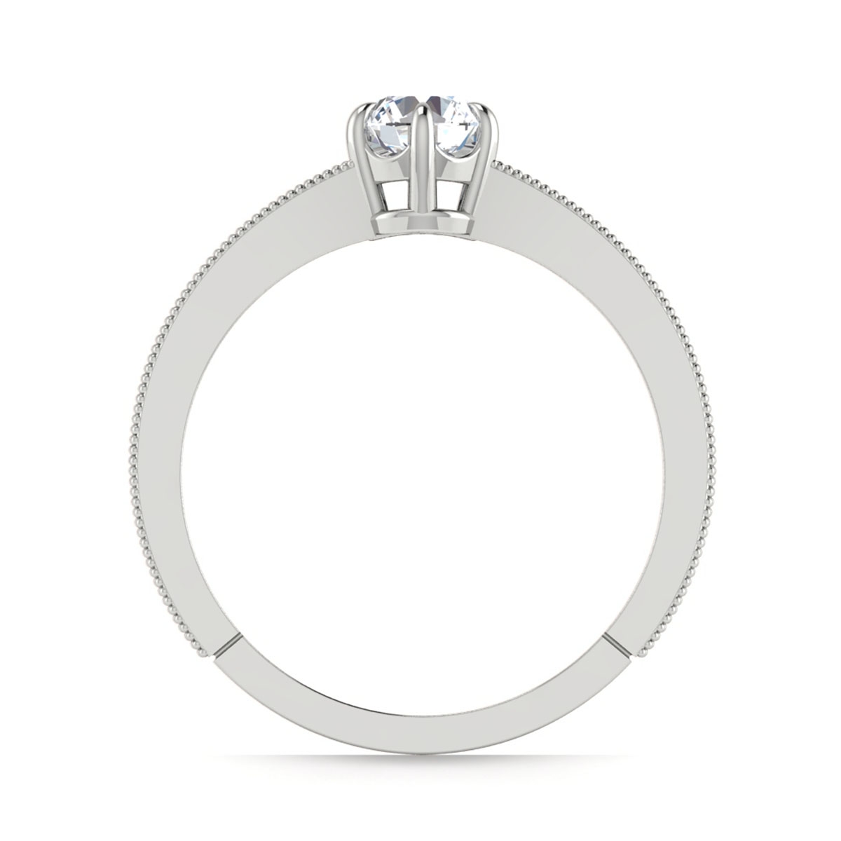 Juli in 18k White Gold — view 2