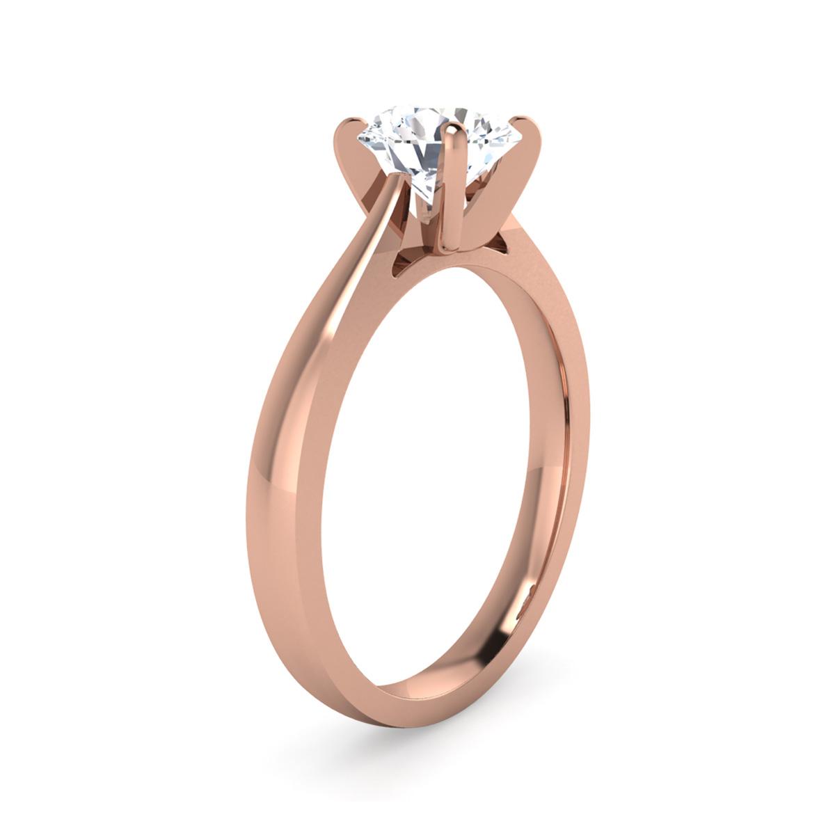 Karina in 18k Rose Gold — view 3