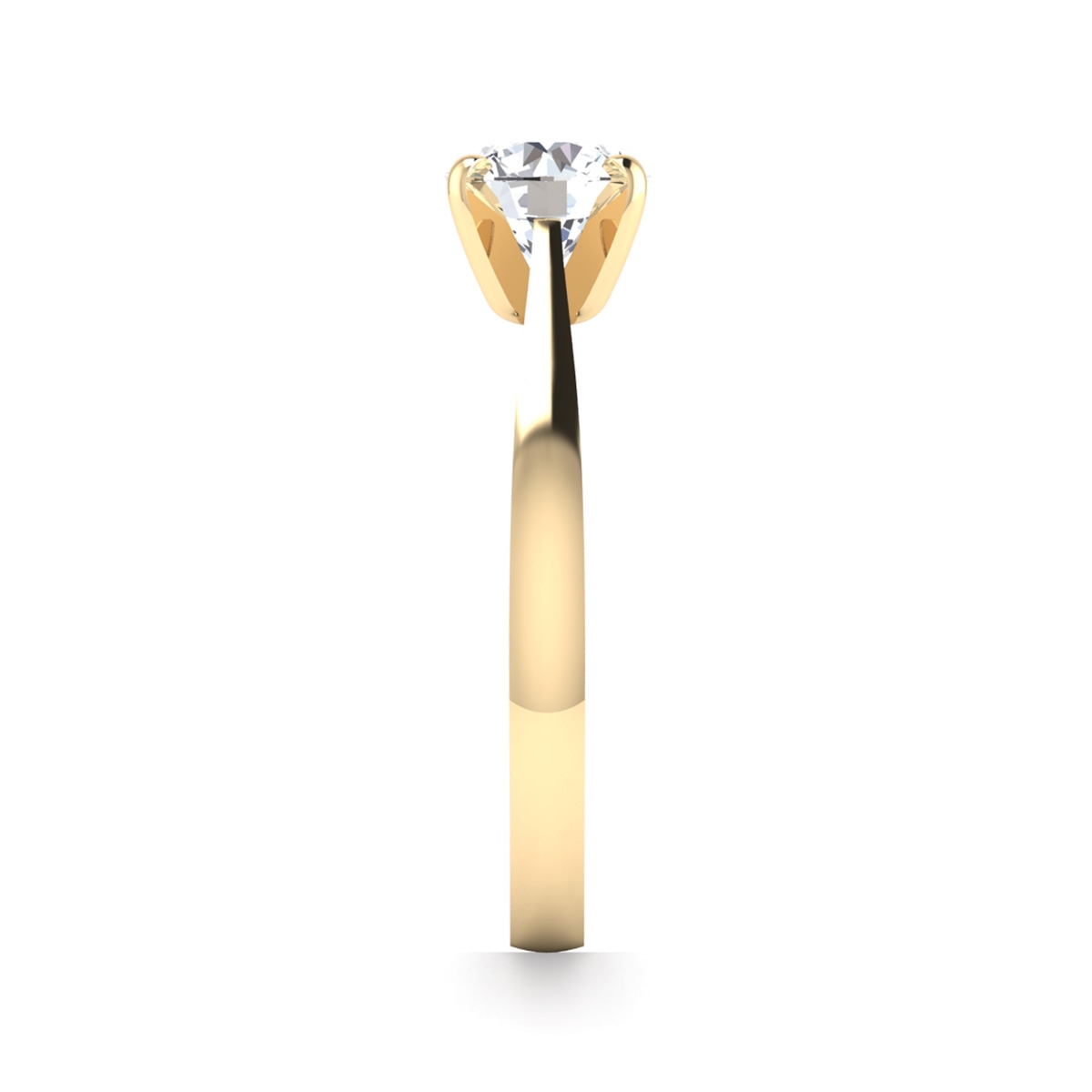 Karina in 18k Yellow Gold — view 4