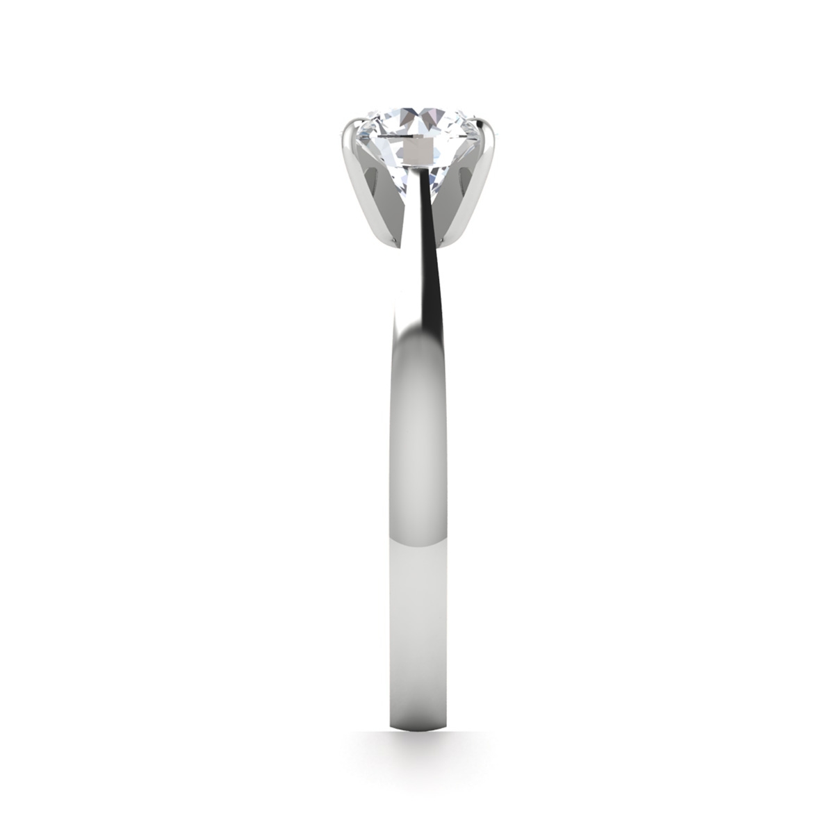 Karina in 18k White Gold — view 4