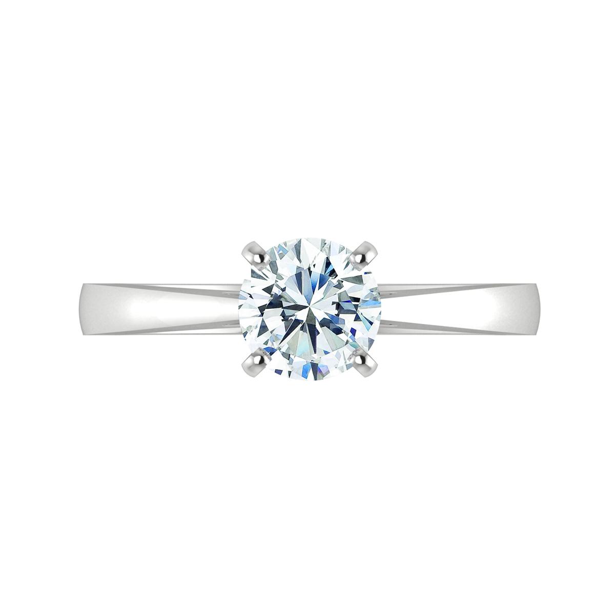 Karina in 18k White Gold — view 5