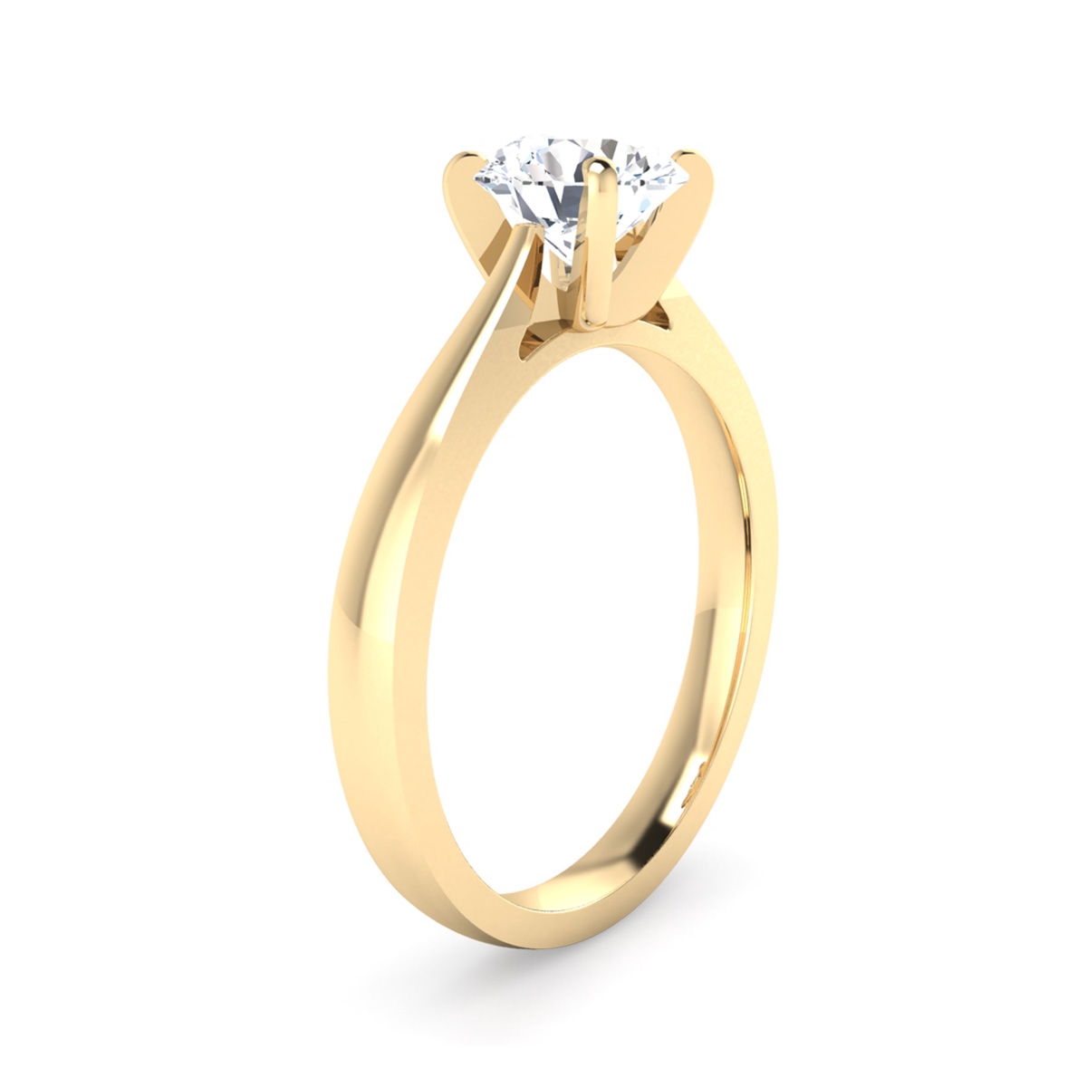 Karina in 18k Yellow Gold — view 3