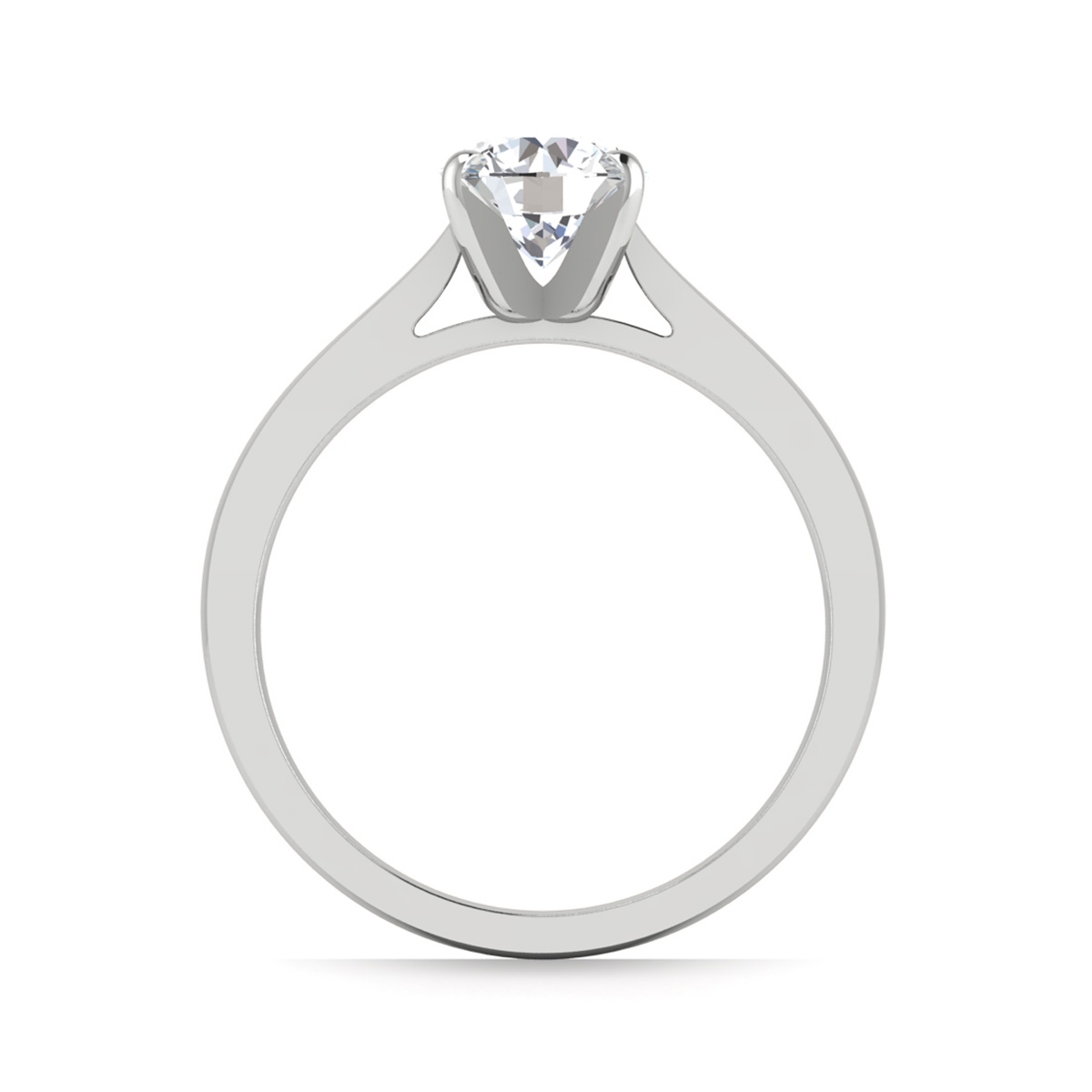 Karina in 18k White Gold — view 2