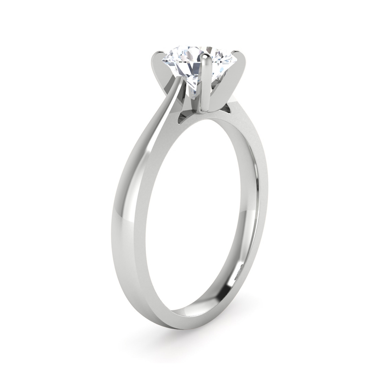 Karina in 18k White Gold — view 3
