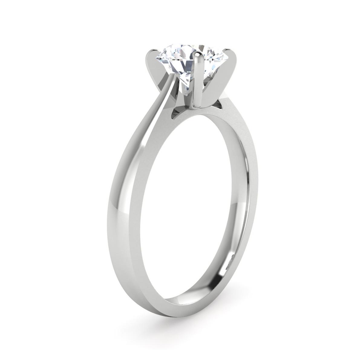 Karina in 18k White Gold — view 3