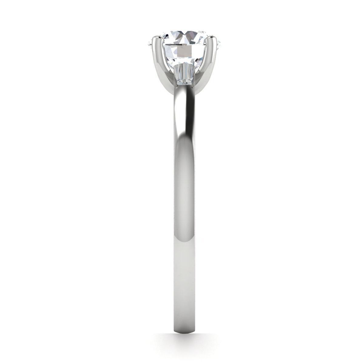 Lacey in 18k White Gold — view 4