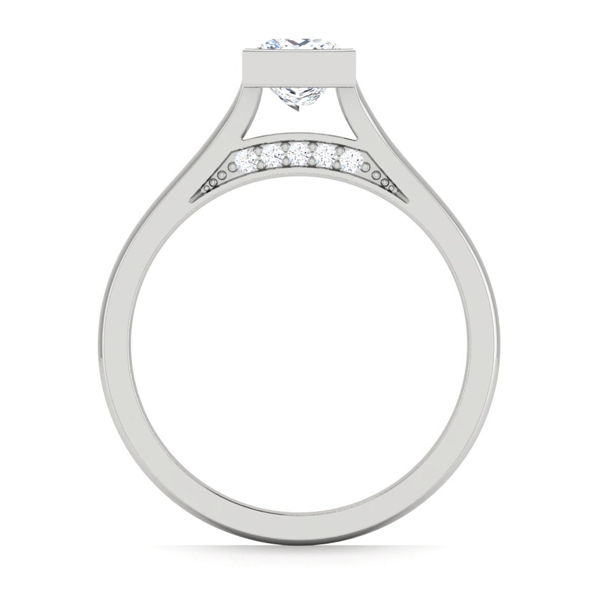 Leda in 18k White Gold — view 2