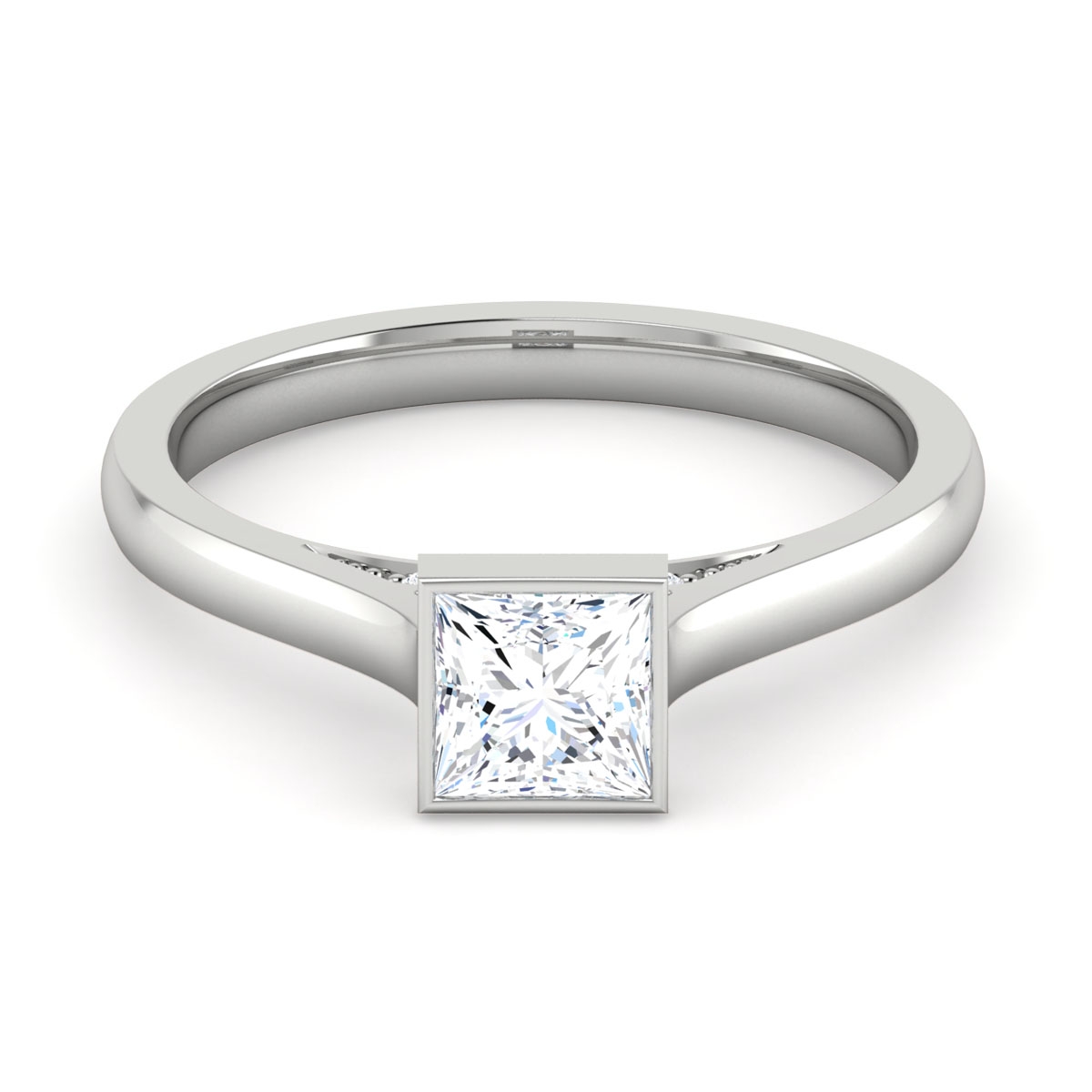 Leda in 18k White Gold