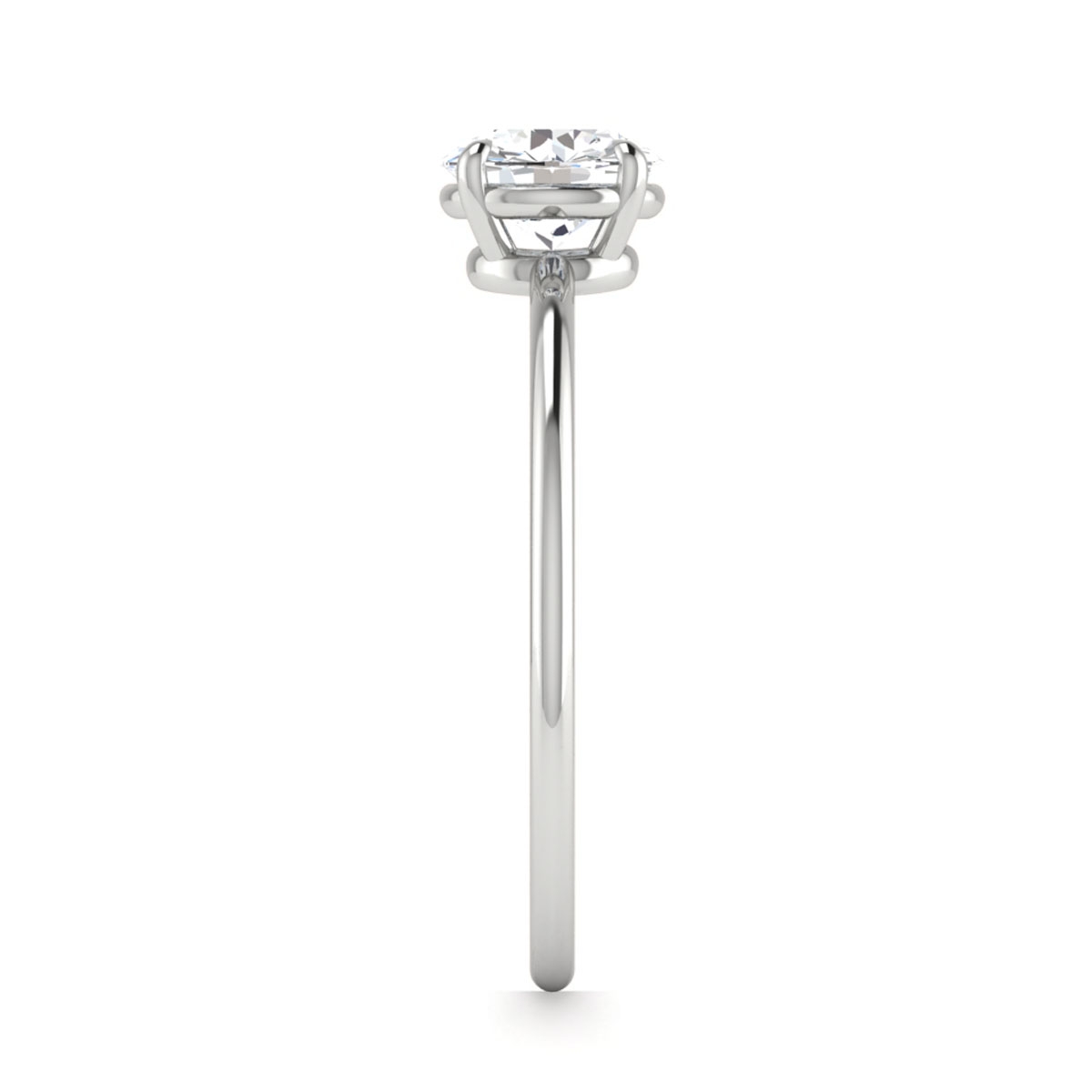 Leja in 18k White Gold — view 4