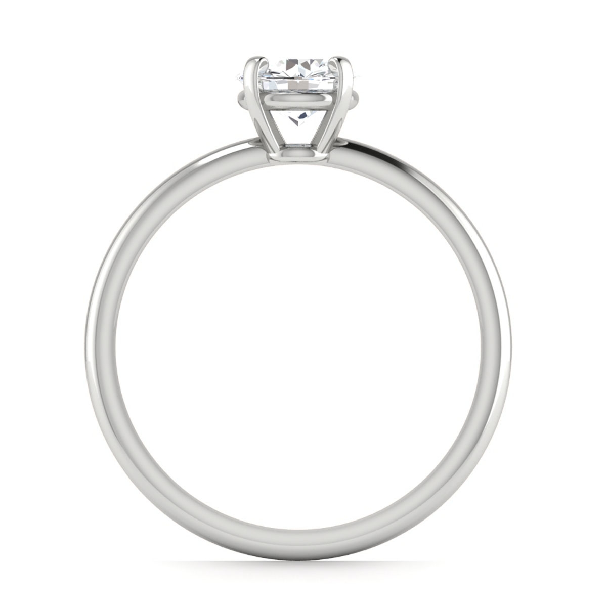 Lexi in 18k White Gold — view 2