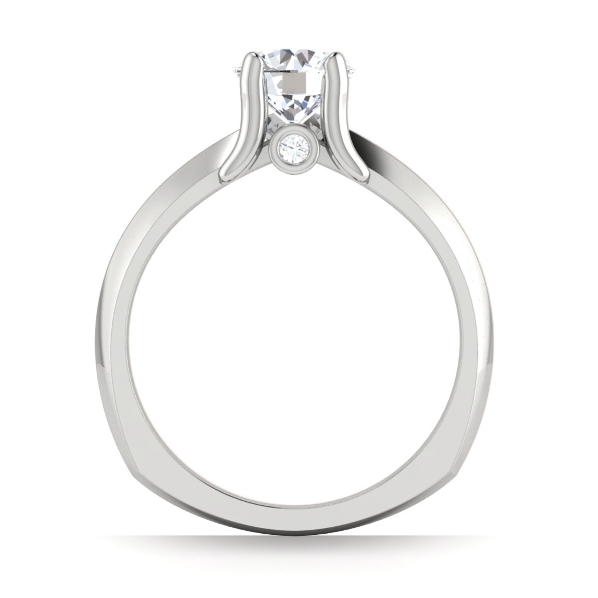 Lilah in 18k White Gold — view 2
