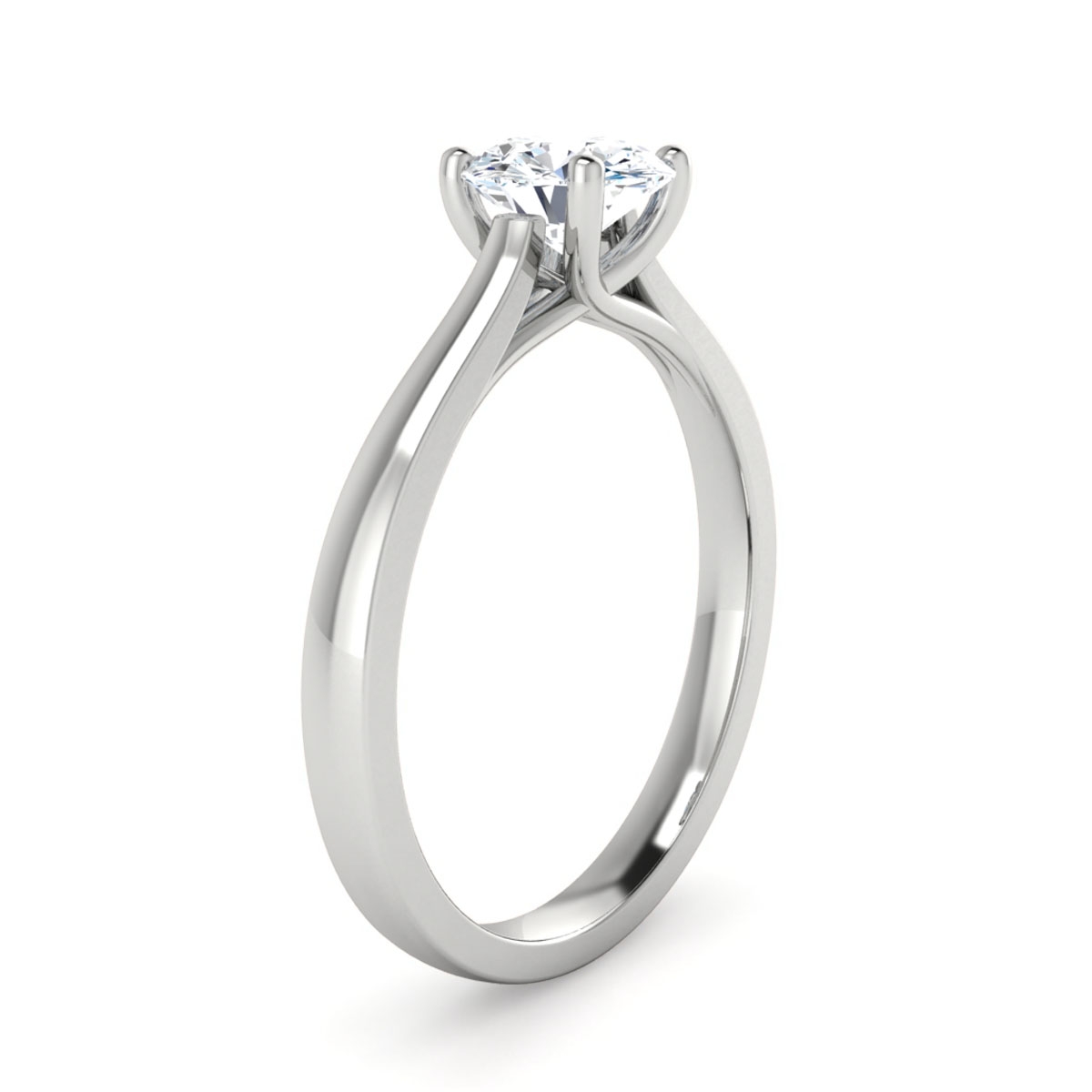 Liv in 18k White Gold — view 3