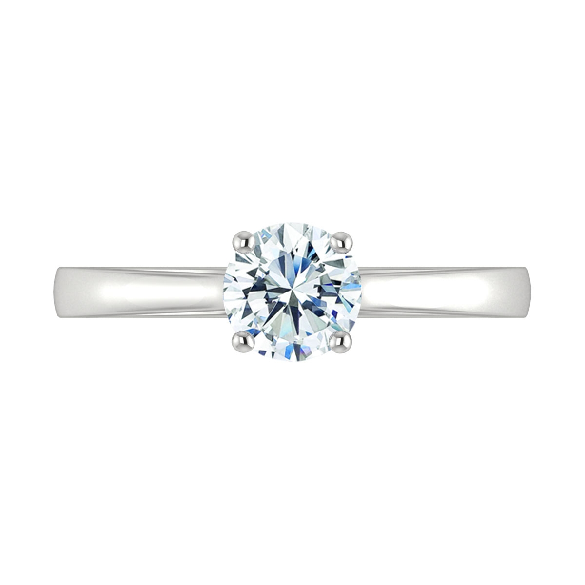 Liv in 18k White Gold — view 5