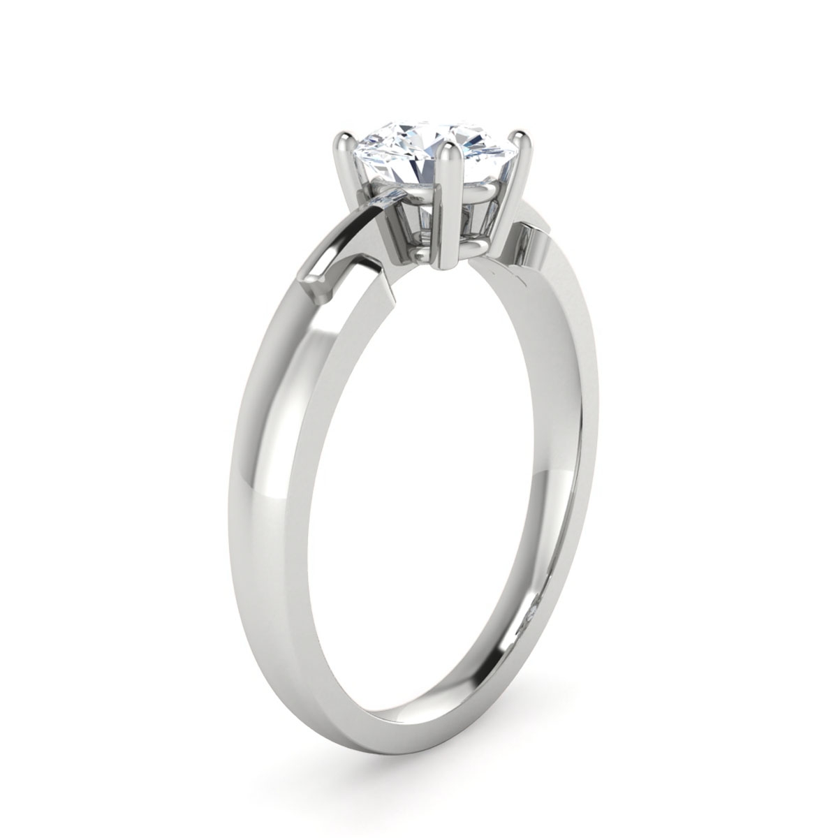 Lola in 18k White Gold — view 3