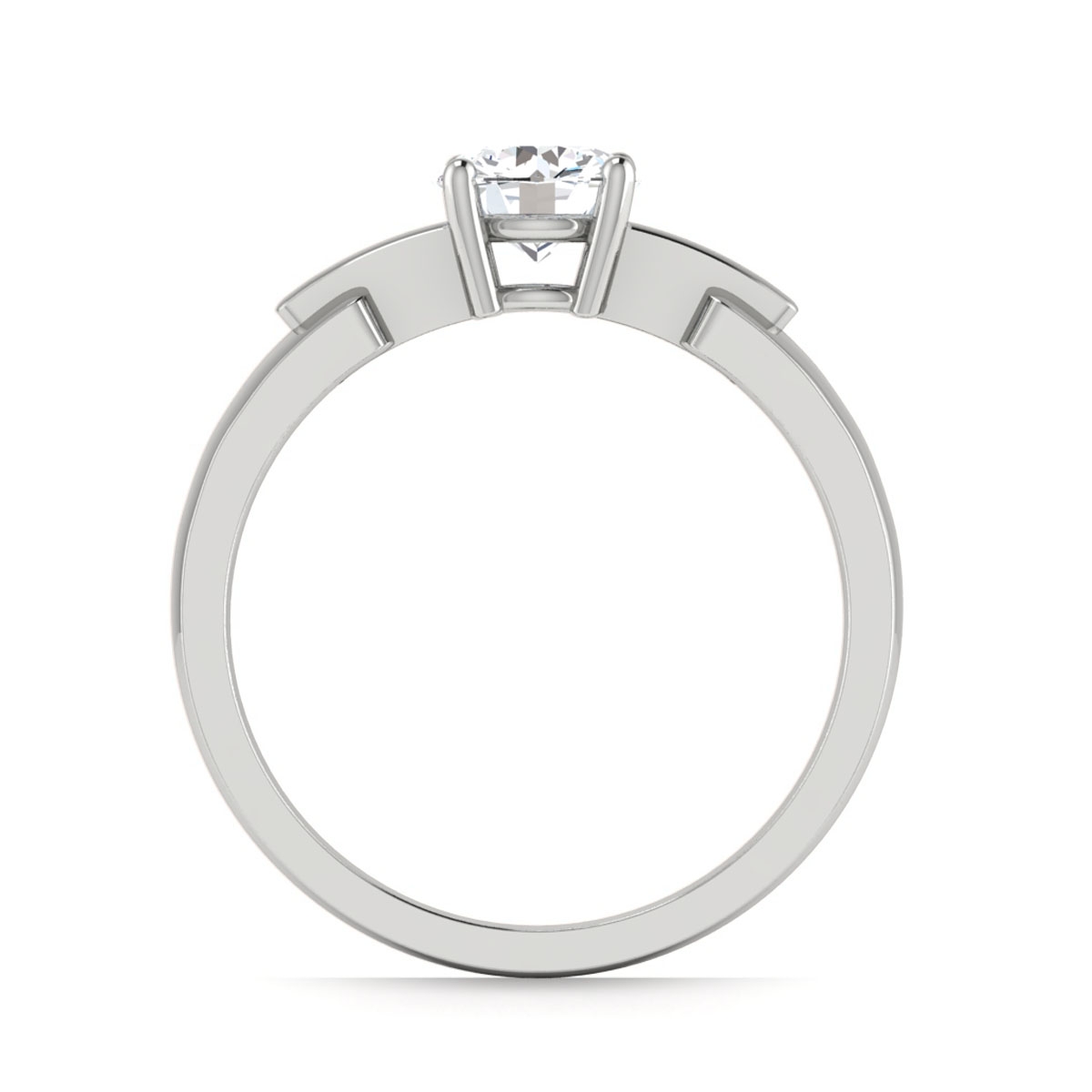Lola in 18k White Gold — view 2