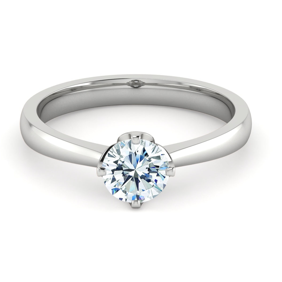 Lucy in 18k White Gold