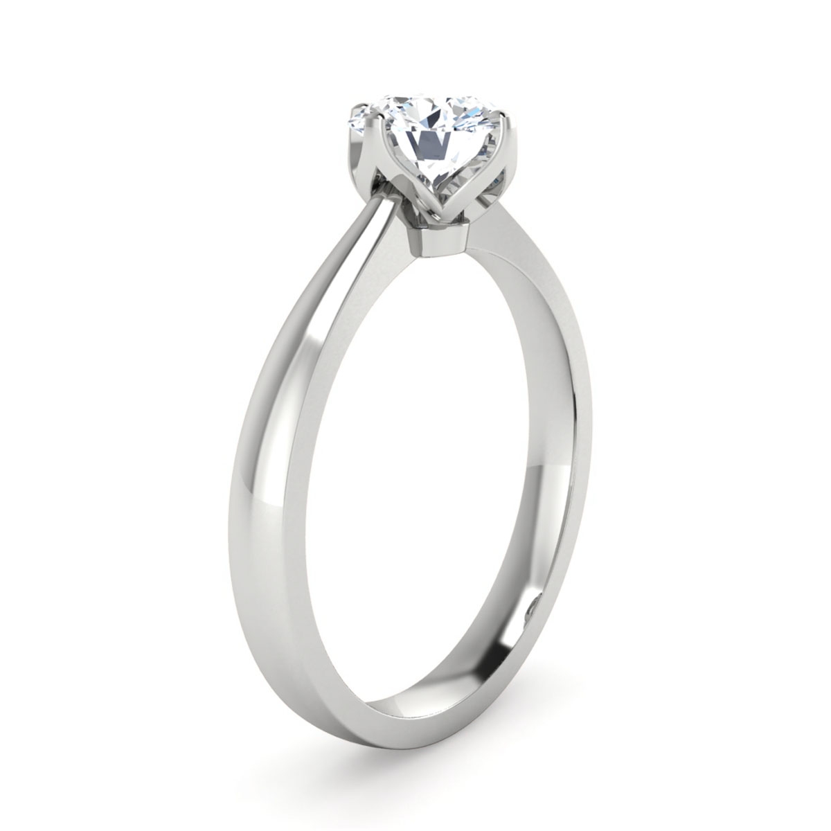 Lucy in 18k White Gold — view 3