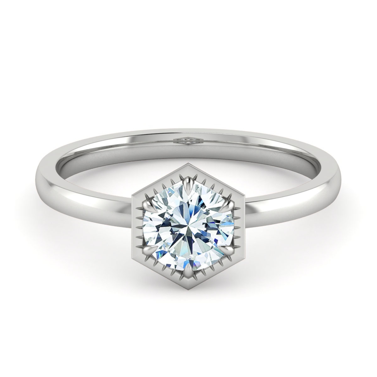 Maisie in 18k White Gold