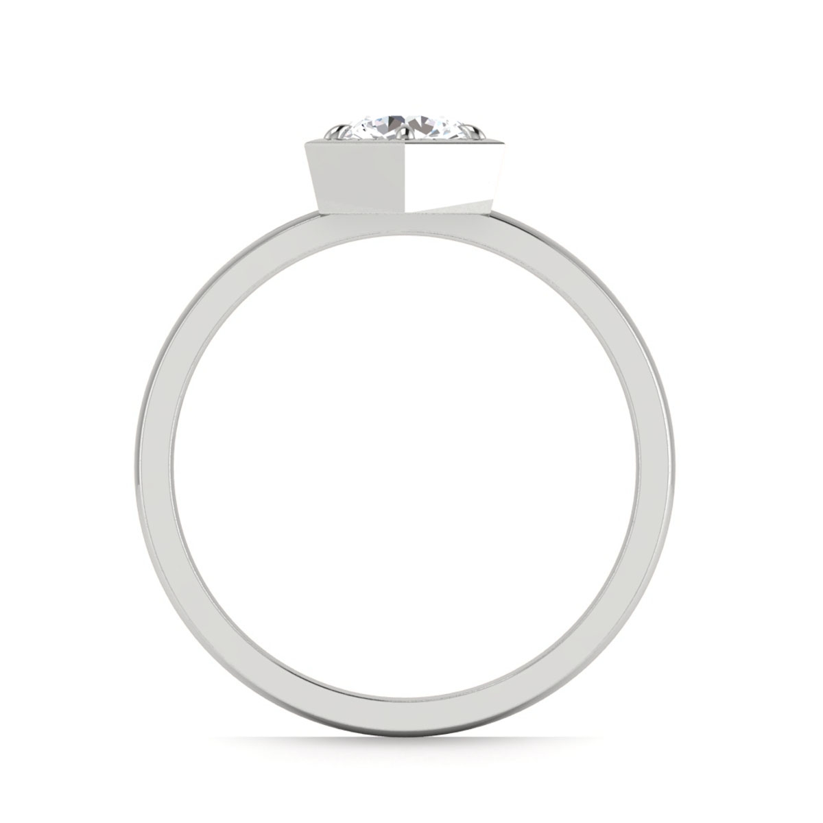 Maisie in 18k White Gold — view 2