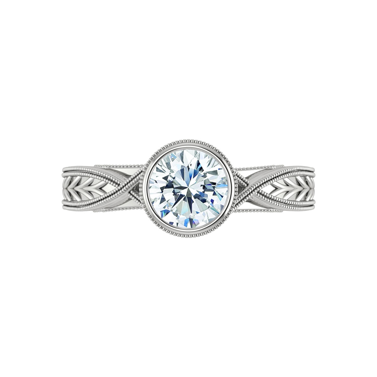 Margaret in 18k White Gold — view 5