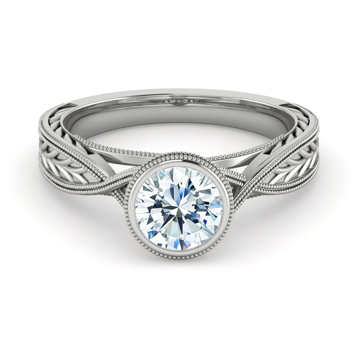 Margaret in 18k White Gold