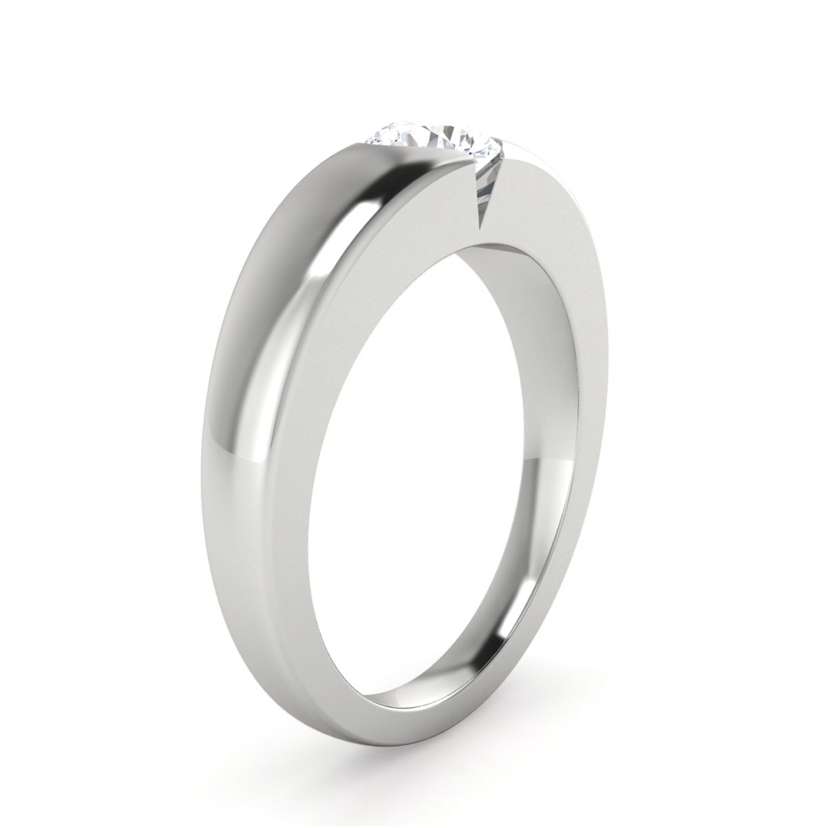 Millie in 18k White Gold — view 3